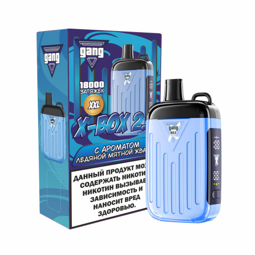GANG XBOX 2.0 18000 Ледяная Мятная Жвачка