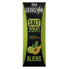 Cataclysm Salt 20мг Aliens (Кактус Маракуйя Киви) 30мл