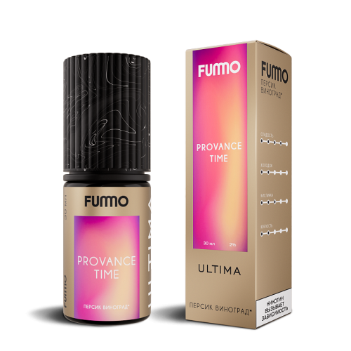 Fummo Ultima Персик Виноград 30 мл