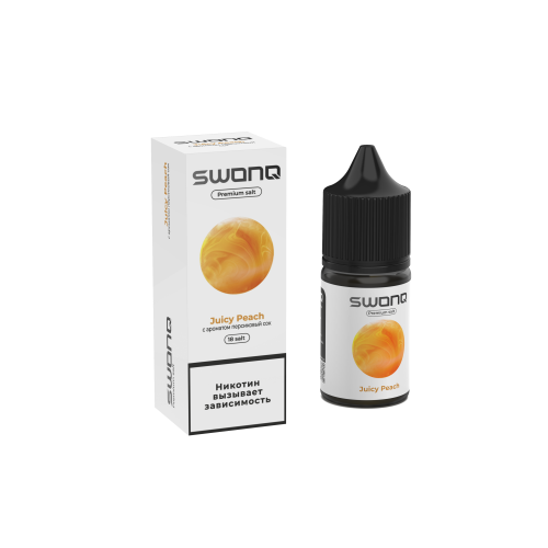 SWONQ Classic 18мг Juicy Peach (Сочный Персик) 30мл
