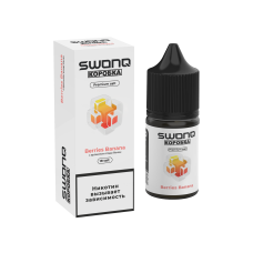 SWONQ x Коробка 18мг Berries Banana (Ягоды Банан) 30мл